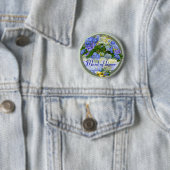 HEARS & HYDRANGEAS ~ Hochzeitsschaltfläche/Button Button (Beispiel)