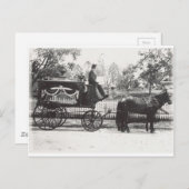 Hearse Postkarte (Vorne/Hinten)