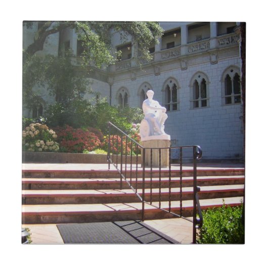 Hearst Castle, San Simeon, California Fliese (Vorderseite)