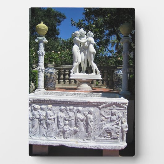 Hearst Castle, San Simeon, California Fotoplatte (Vorderseite)