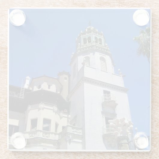 Hearst Castle, San Simeon, California Glasuntersetzer (Rückseite)