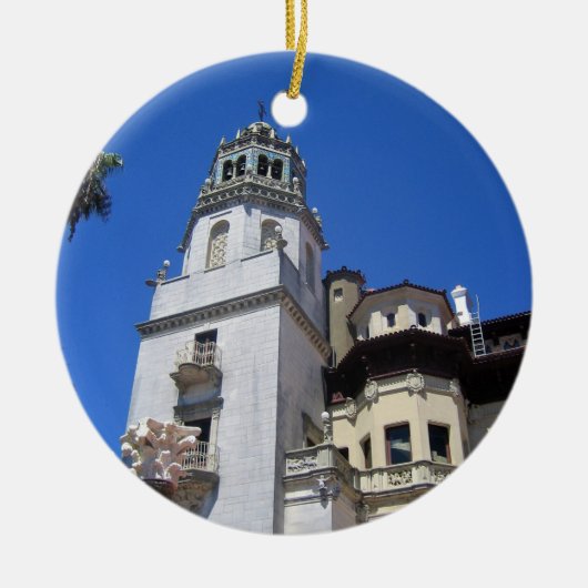 Hearst Castle, San Simeon, California Keramik Ornament (Vorne)