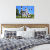 Hearst Castle, San Simeon, California Leinwanddruck (Insitu (Schlafzimmer))