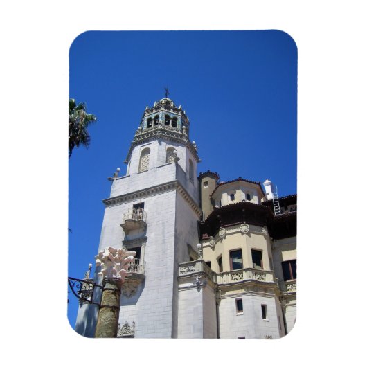 Hearst Castle, San Simeon, California Magnet (Vertikal)