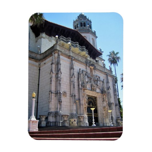 Hearst Castle, San Simeon, California Magnet (Vertikal)