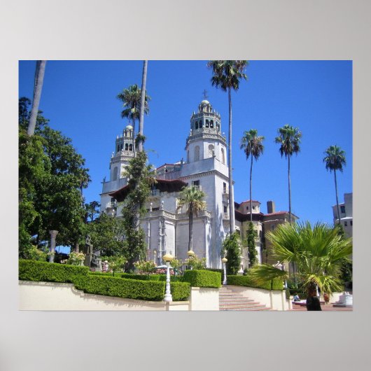 Hearst Castle, San Simeon, California Poster (Vorne)
