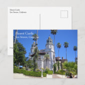 Hearst Castle, San Simeon, California Postkarte (Vorne/Hinten)