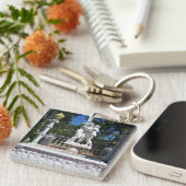 Hearst Castle, San Simeon, California Schlüsselanhänger (Vorderseite rechts)