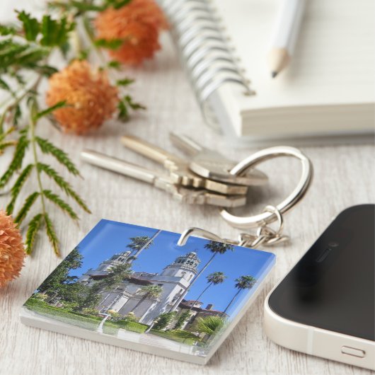 Hearst Castle, San Simeon, Kalifornien Schlüsselanhänger (Vorderseite rechts)