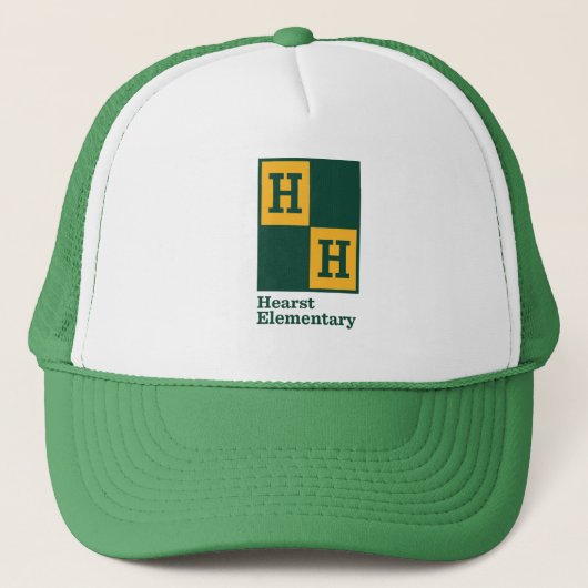Hearst Fernlastfahrer-Hut Truckerkappe (Vorderseite)