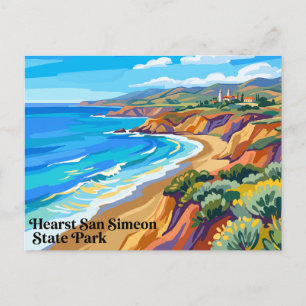 Hearst San Simeon State Park Kalifornien Postkarte