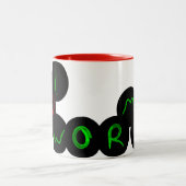 heart2 zweifarbige tasse (Mittel)