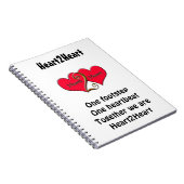 heart2heart Notizbücher (Rechte Seite)