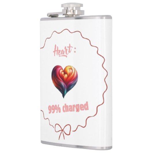  Heart 99% Charged Flachmann (Links)