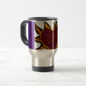 Heart Aflame Reisebecher (Vorderseite Links)