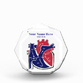 Heart Anatomy- Fotoblock (Vorderseite)