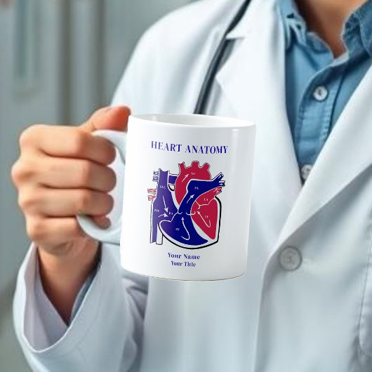 Heart Anatomy Kaffeetasse