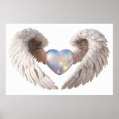 *~*~ Heart Angel Wings AP78 Opal LIEBE Poster (Vorne)