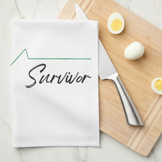 Heart Apron Geschirrtuch (Viertel Falte)