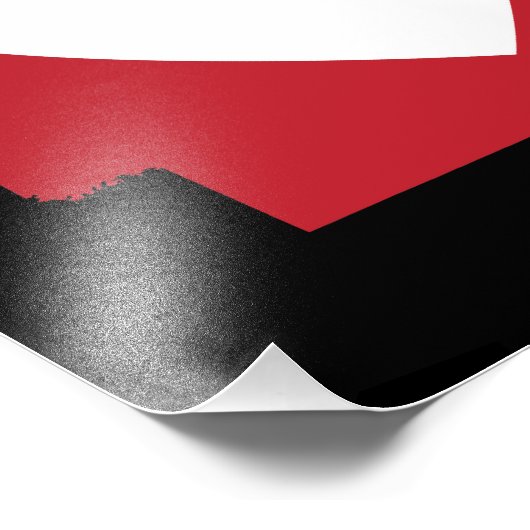 Heart Arkansas Fotodruck (Ecke)