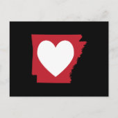 Heart Arkansas Postkarte (Vorderseite)