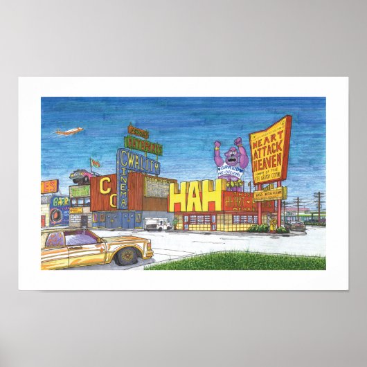 Heart Attack Heaven Baitline Road Poster 2 (Vorne)
