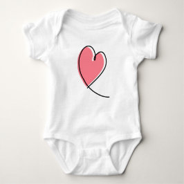 Heart Baby Anzugs Baby Strampler