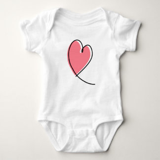 Heart Baby Anzugs Baby Strampler