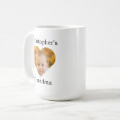 Heart Baby Face Oma Kaffeetasse (Vorderseite Links)