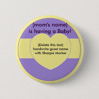 Heart Baby Showname Buttone Button