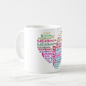 Heart Badaboom Kaffeetasse (Vorderseite Links)