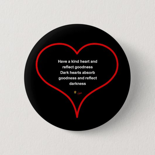 HEART BADGE BUTTON (Vorderseite)