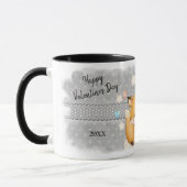 Heart Balloon Fox Kid's Valentine Tasse (Links)