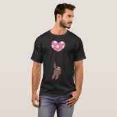 Heart Balloon Sloth T-Shirt (Vorne ganz)