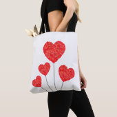 Heart Balloons Illustration Design Tasche (Von Nahem)