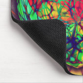 Heart Beat Art Mosaic Mouse Pad Mousepad (Ecke)