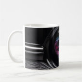 Heart Beats Mug – Pulsing Love in Motion Kaffeetasse (Links)