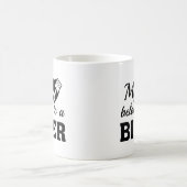 Heart Belongs Biker Kaffeetasse (Mittel)
