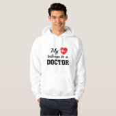 Heart Belongs Doctor Hoodie (Vorne ganz)