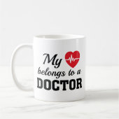 Heart Belongs Doctor Kaffeetasse (Links)