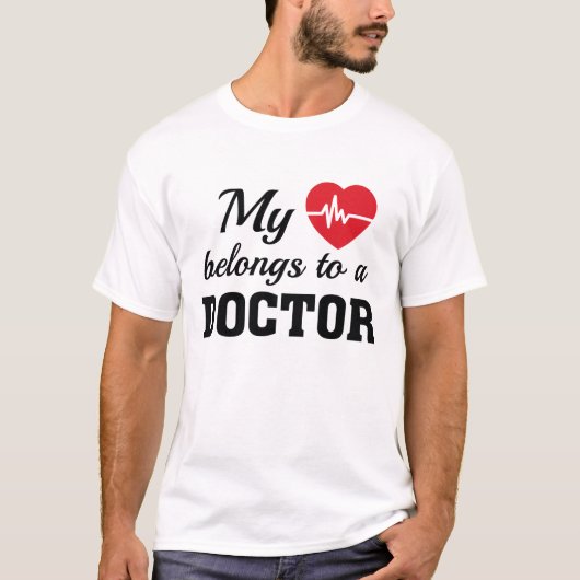 Heart Belongs Doctor T-Shirt (Vorderseite)