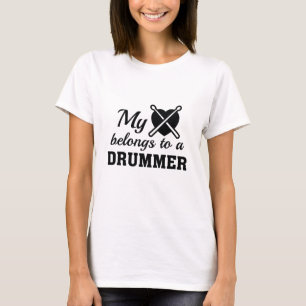 Heart Belongs Drummer T-Shirt