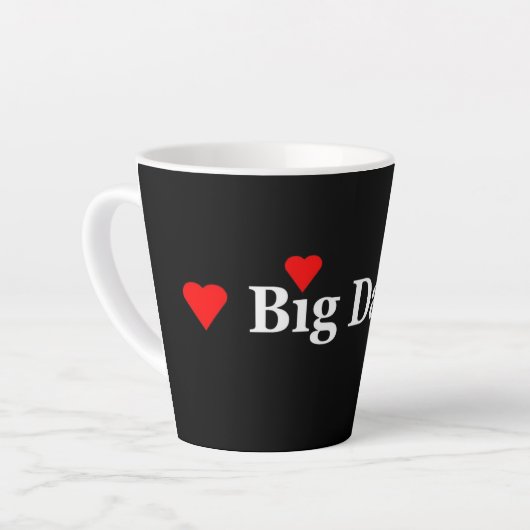 Heart Big Daddy Milchtasse (Linke Ecke)