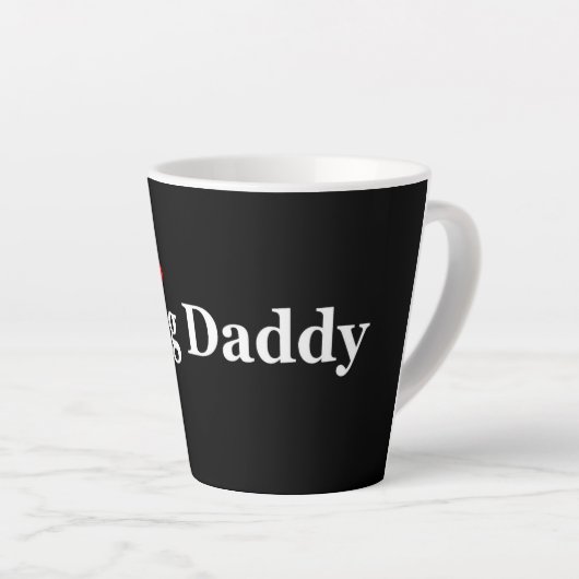 Heart Big Daddy Milchtasse (Rechte Ecke)