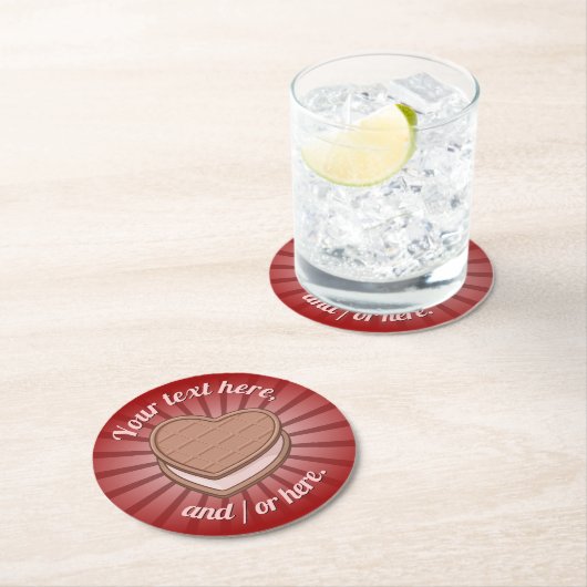 Heart Biscuit Untersetzer (Vor Ort)