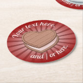 Heart Biscuit Untersetzer (Angewinkelt)