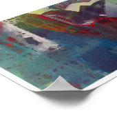 Heart Bits 12x18 Original Art Print Poster (Ecke)