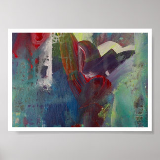 Heart Bits 12x18 Original Art Print Poster