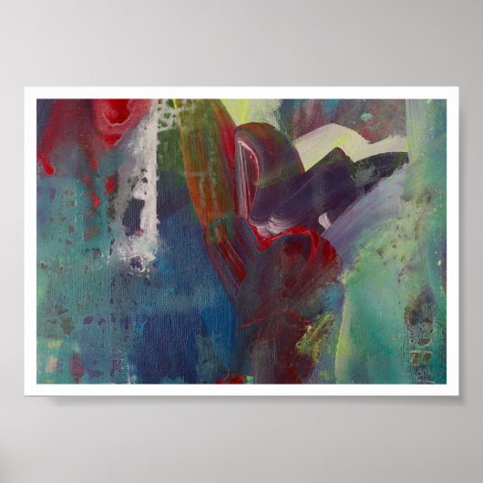 Heart Bits 12x18 Original Art Print Poster (Vorne)