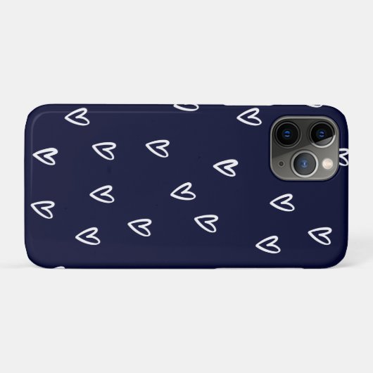 heart blue sky Case-Mate iPhone hülle (Rückseite (Horizontal))